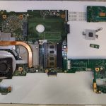 مادربرد لپ تاپ دل Dell Inspiron N5110 / Vostro V3550 مدل DQ15 10245-1 پردازنده Intel Core i5-2410M SR04B نسل دوم گرافیک NVIDIA GeForce GT 525M پارت نامبر X2001 - X2101